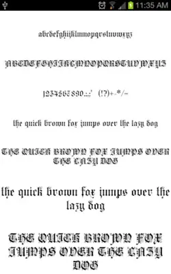 Royal Fonts android App screenshot 3